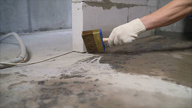 SJ Waterproofing Pros Interior Drainage System coverage map for Wrightstown, WI and surrounding area